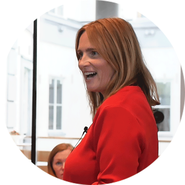 Emma Stenström från eventet Sustainable leadership – the Swedish way, för SSE Executive Education