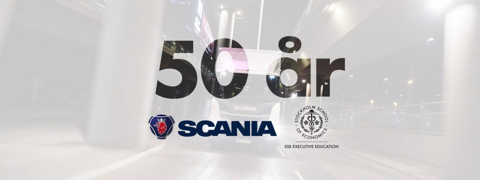 Scania och SSE Executive Education 50 år i konsortieprogram för chefer