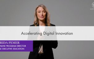 Video screenshot of Accelerating Digital Innovation with Frida Pemer